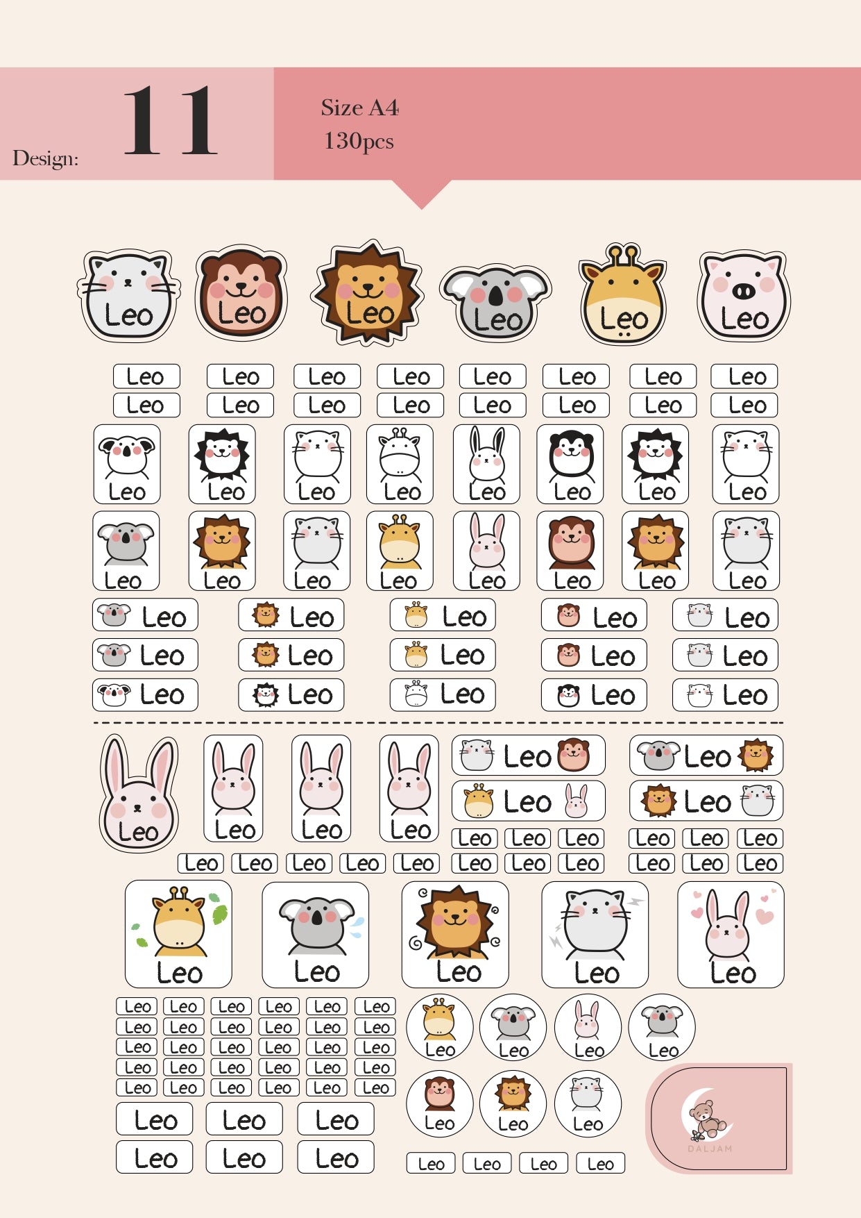 Name Stickers