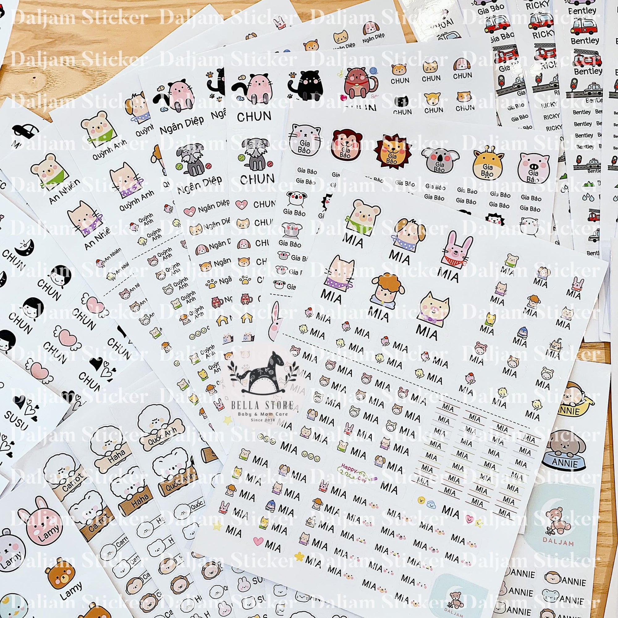 Name Stickers