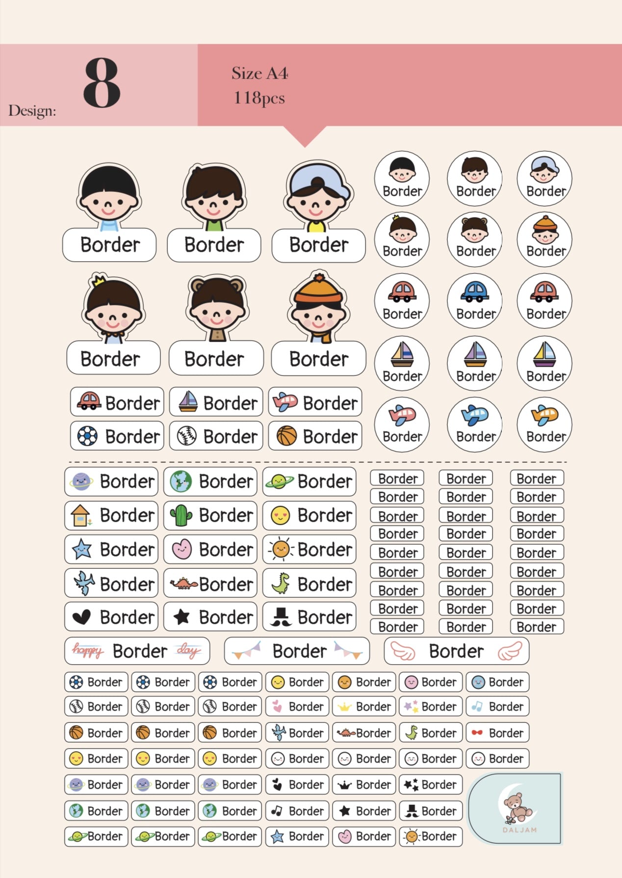Name Stickers