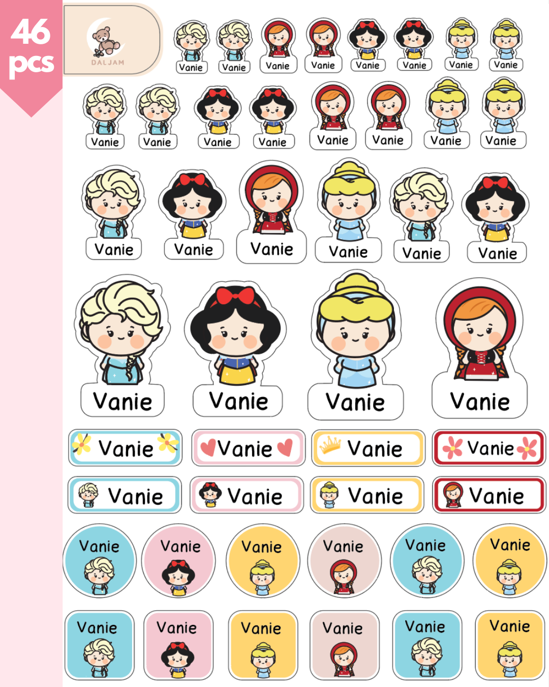 Name Stickers