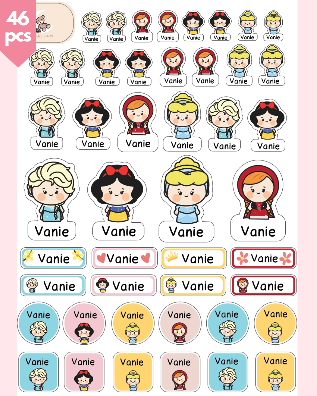Name Stickers