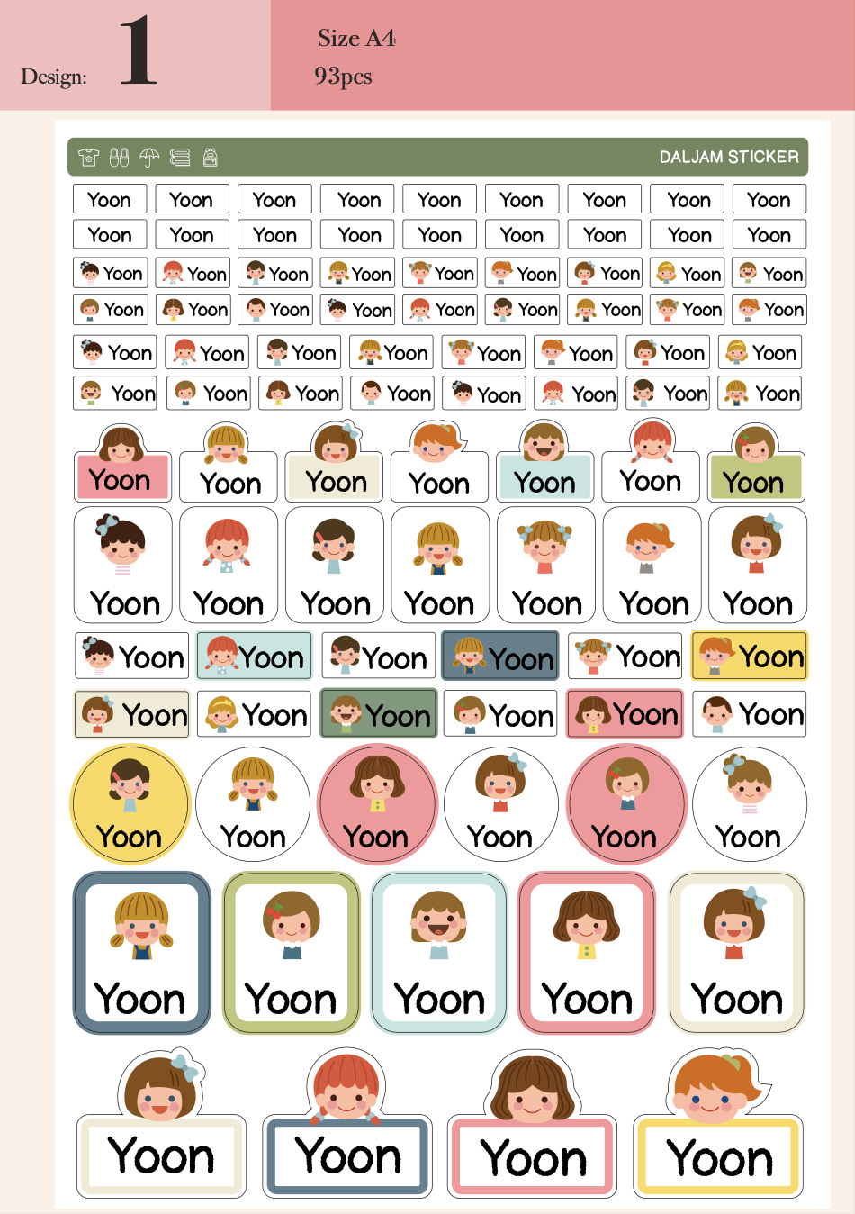 Iron-on Stickers