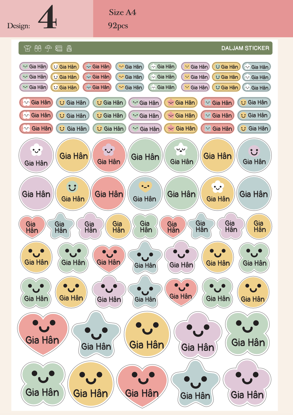 Iron-on Stickers