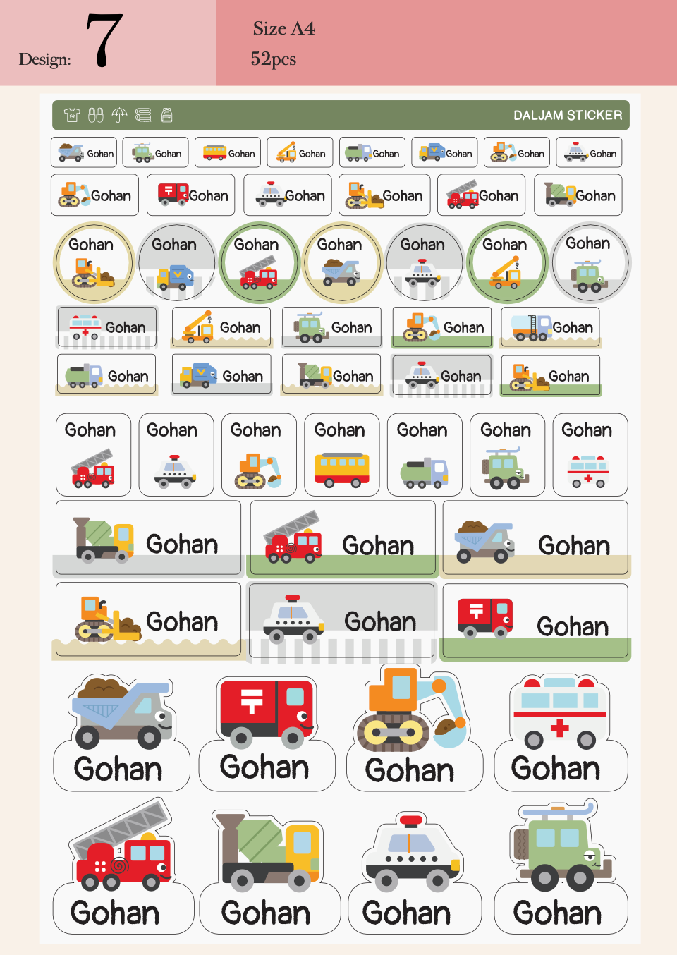 Iron-on Stickers