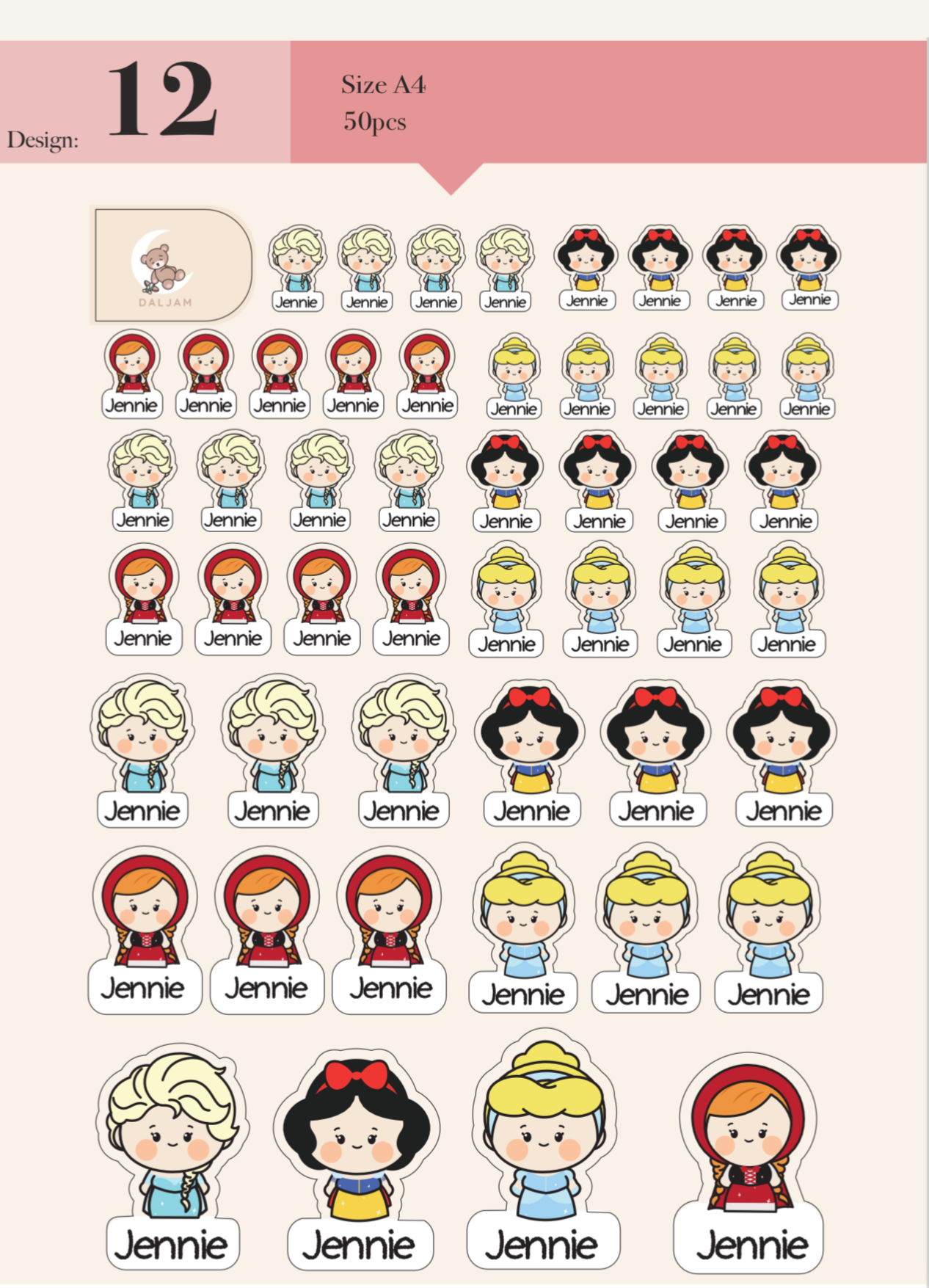 Name Stickers