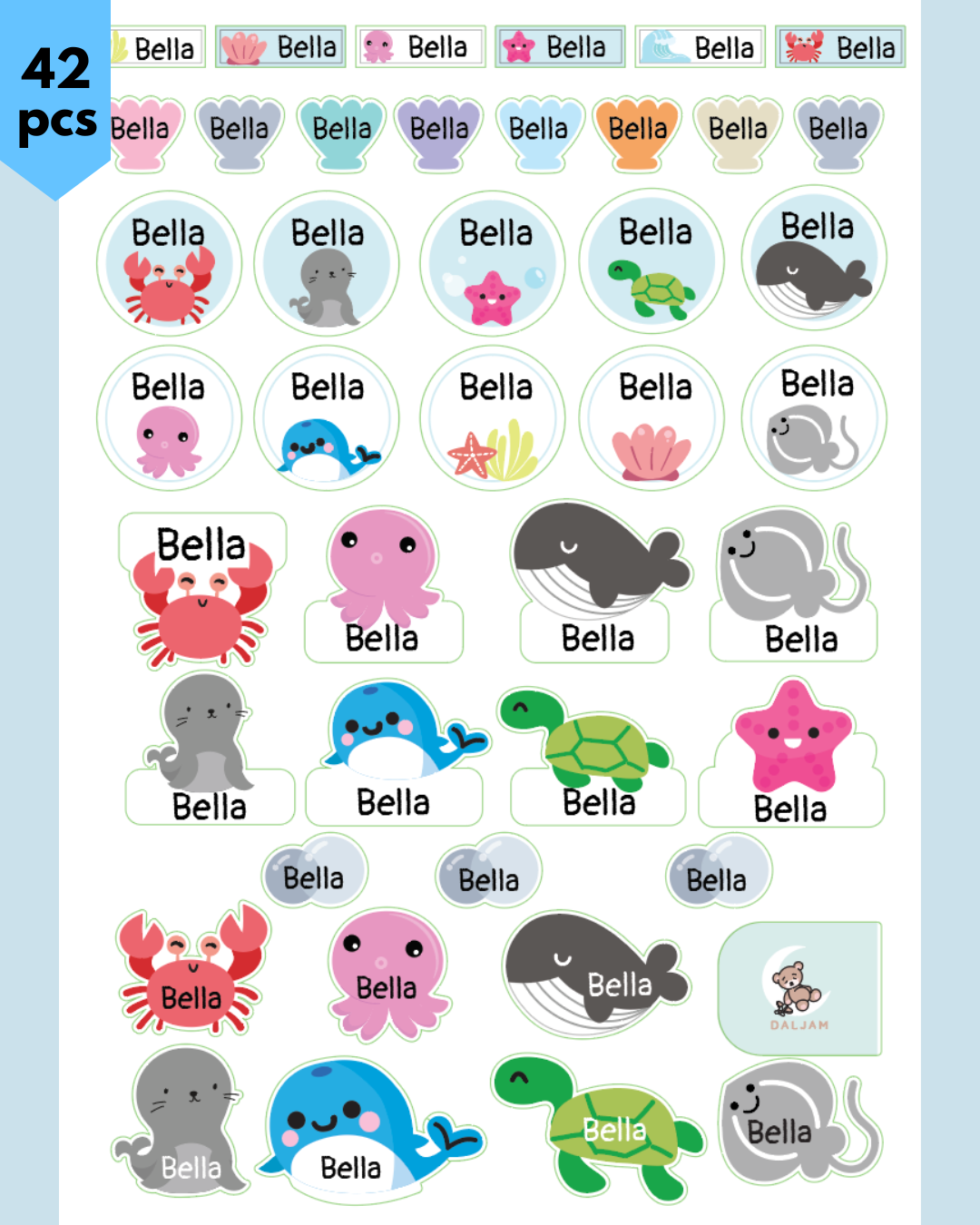 Name Stickers