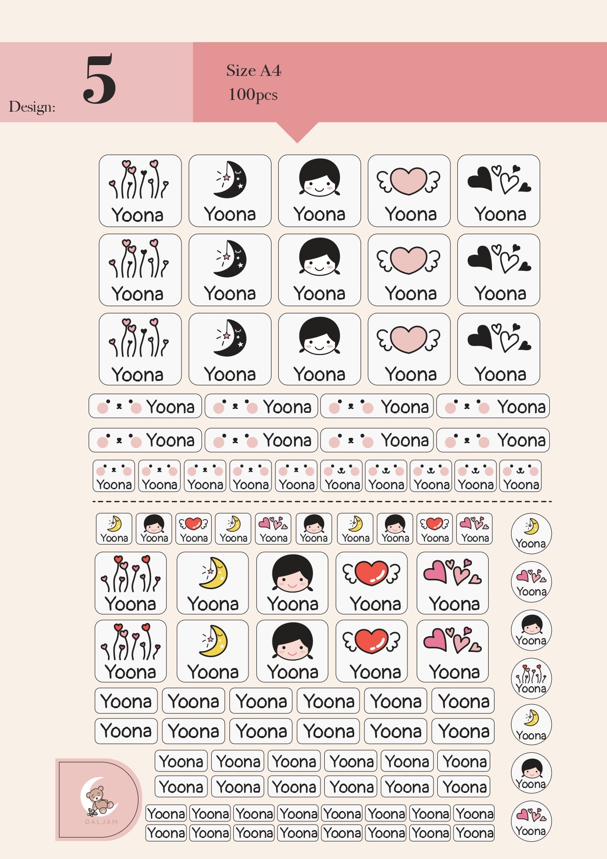 Name Stickers
