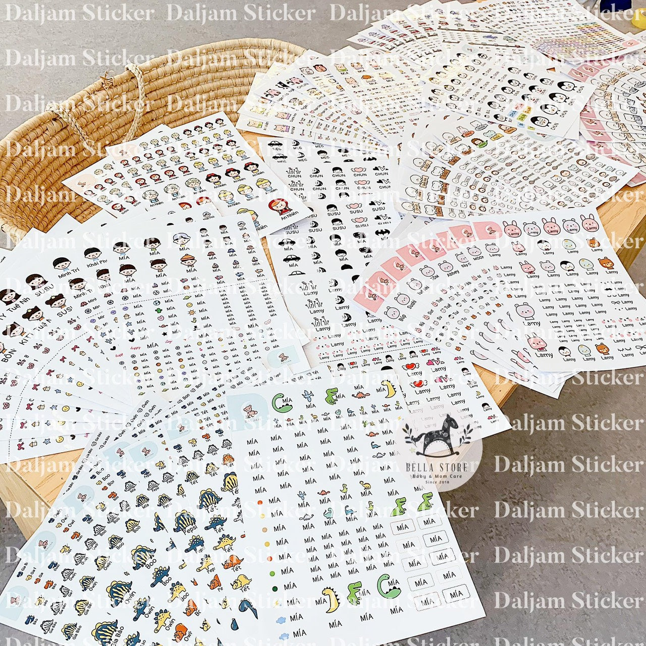 Name Stickers